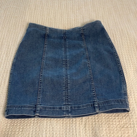 Free People Dresses & Skirts - Free People Denim Jean Skirt Size 4